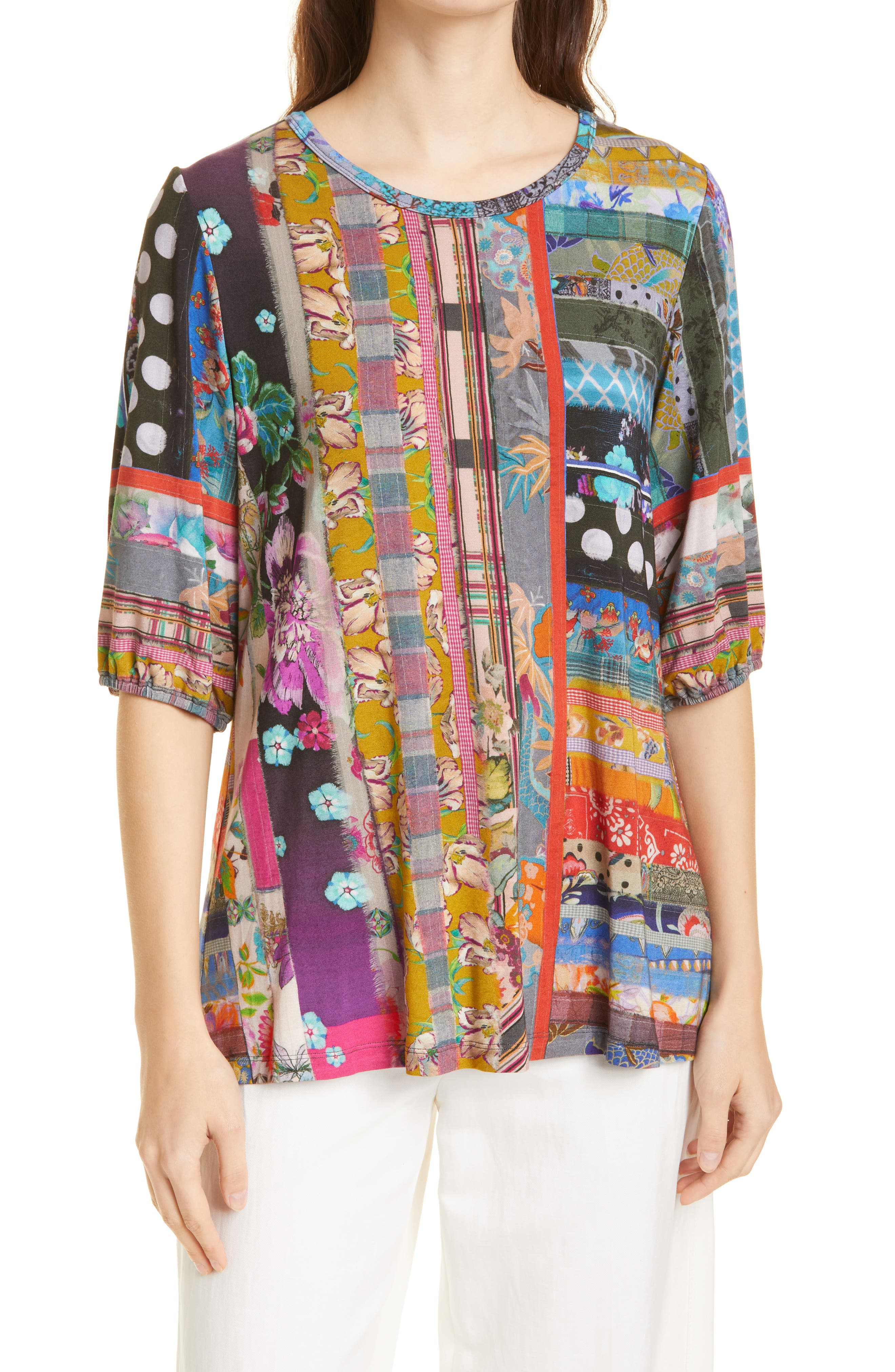 new rare JOHNNY WAS summy long tunic tank dress floral print 1x 14 16 new rare JOHNNY WAS summy long tunic tank dress floral print 1x 14 16